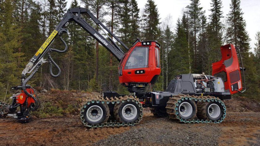 Харвестер Komatsu 901tx