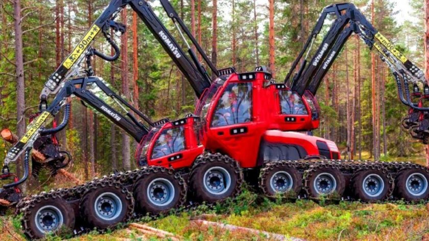 Харвестер John Deere