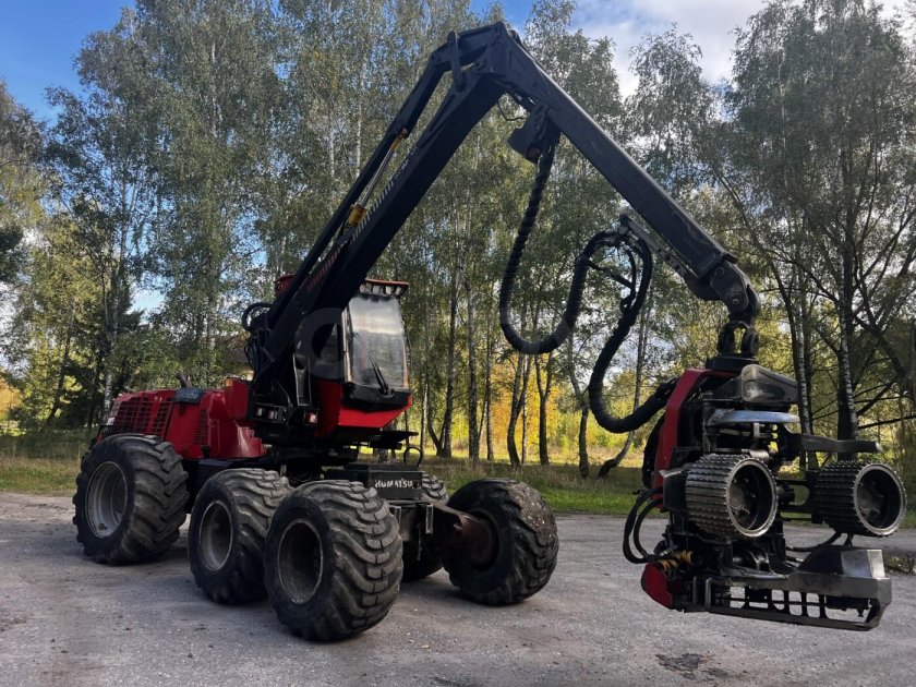 Харвестер коматсу