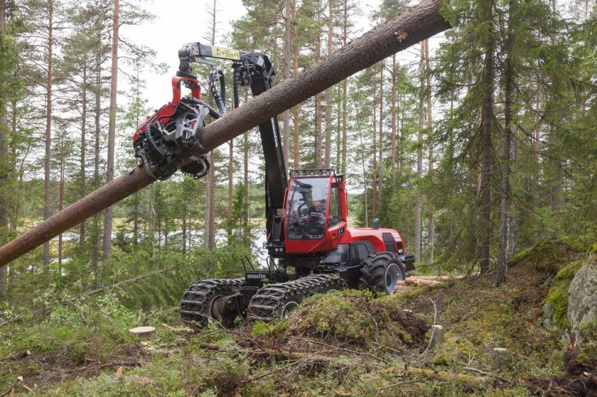 Лесная машина Ponsse Buffalo 8w