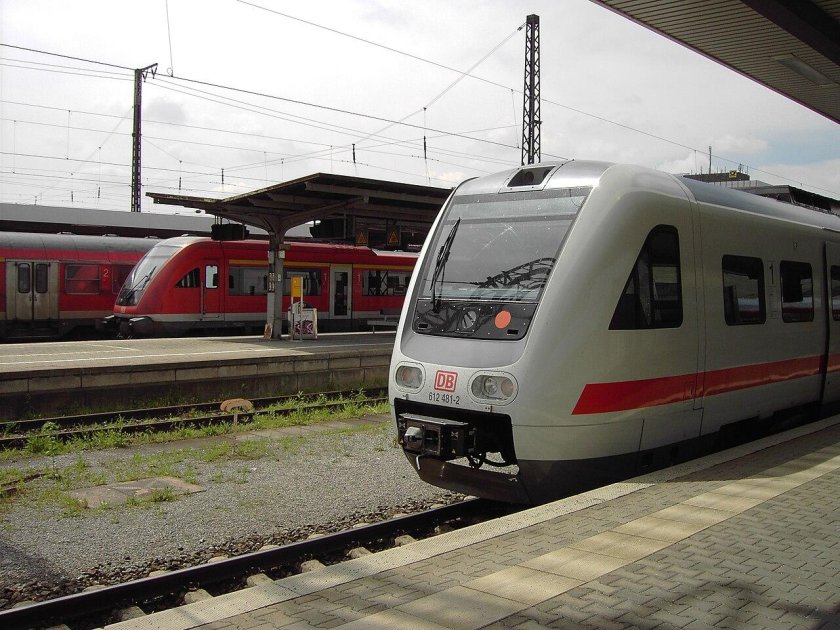 Ic (intercity) поезда германии