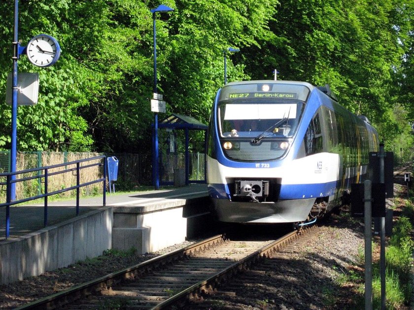 A railway station for two