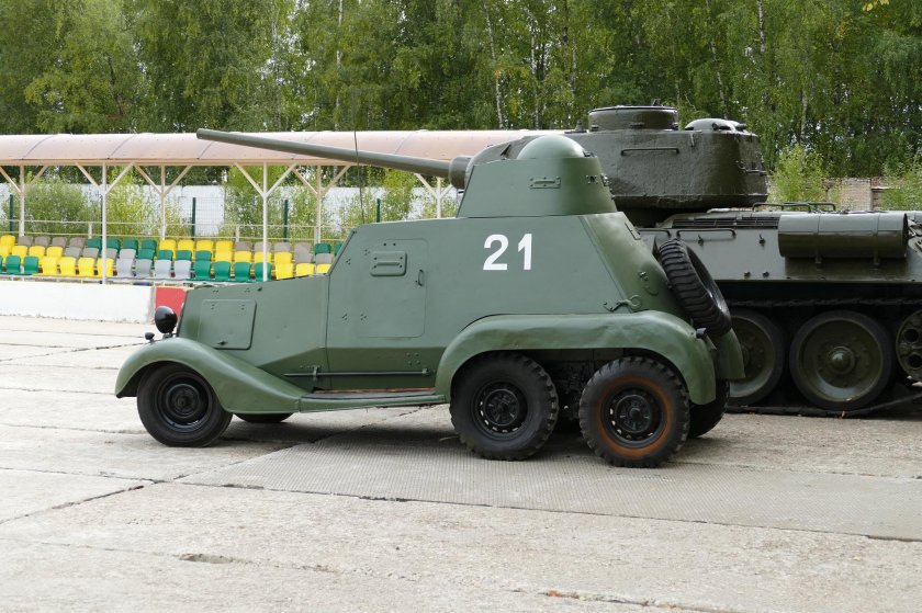 Ба-21 бронеавтомобиль