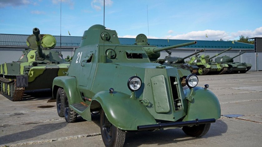 Ба-21 бронеавтомобиль