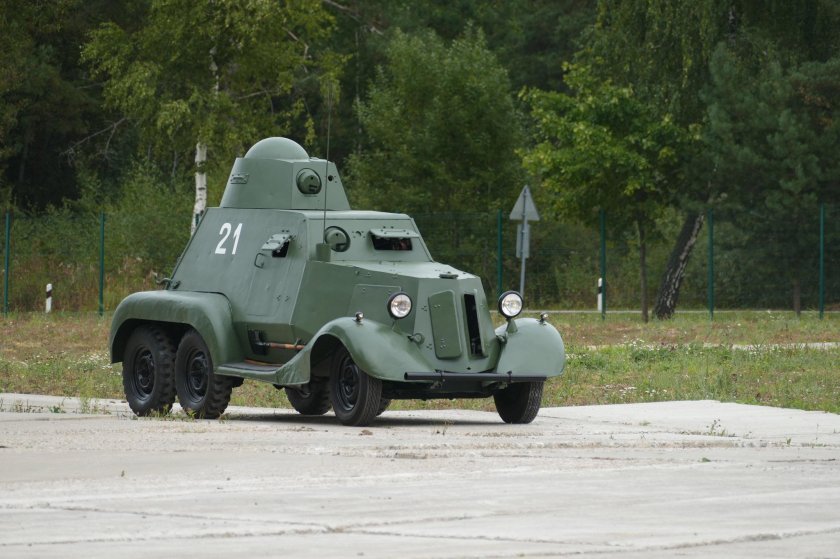 Ба-21 бронеавтомобиль