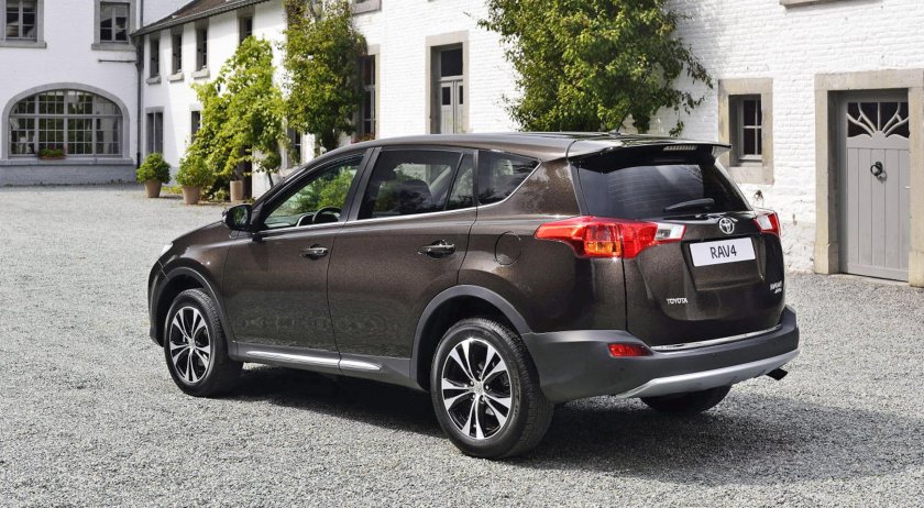 Тойота рав 4 коричневый