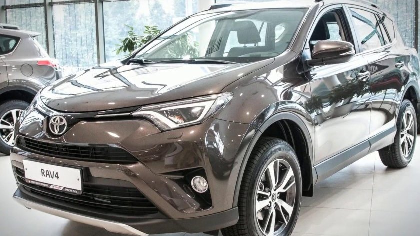 Тойота рав 4 коричневый