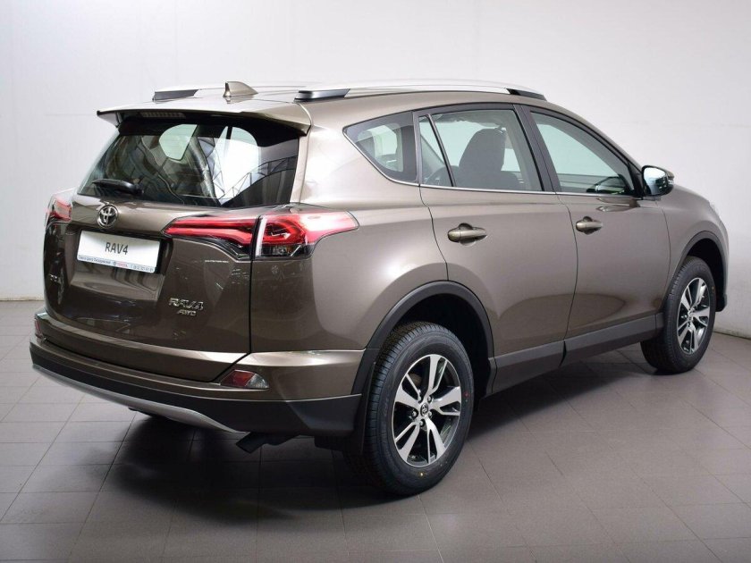 Тойота рав 4 коричневый