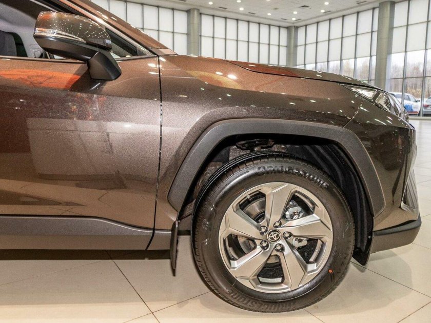 Серо-коричневый металлик Тойота rav4 2020