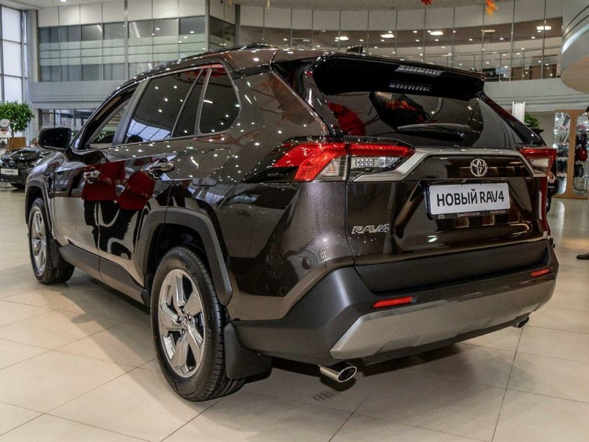 Серо-коричневый металлик Тойота rav4 2020