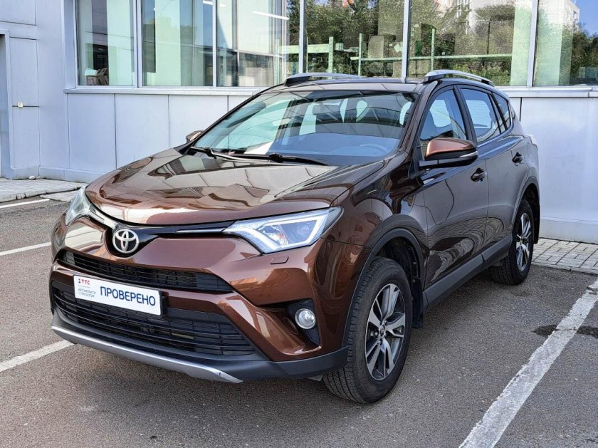 Тойота рав 4 коричневый