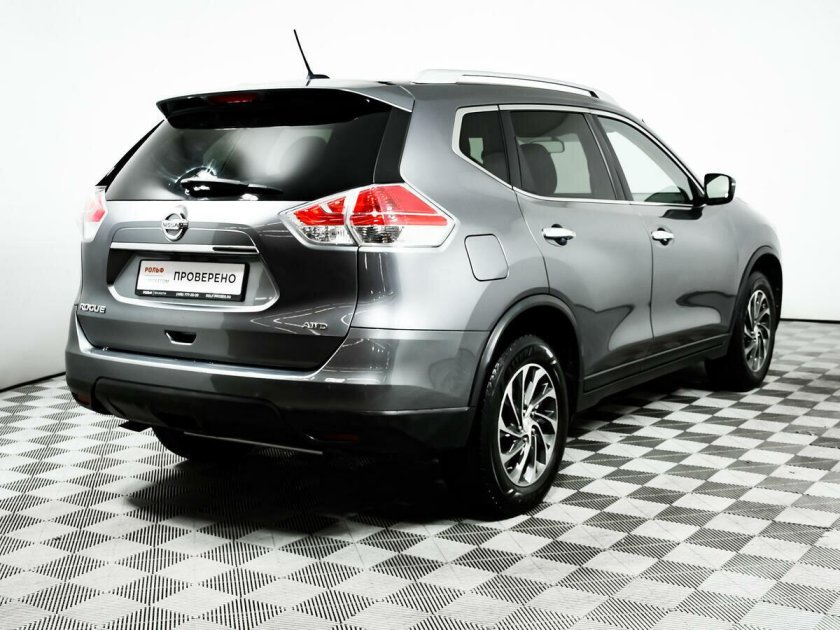 Nissan x-trail 2017 — 2024 iii рестайлинг серый