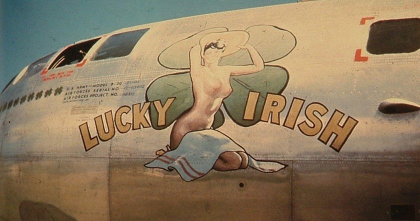 Рисунки на самолетах второй мировой