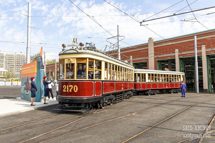 Первый московский трамвай 1899
