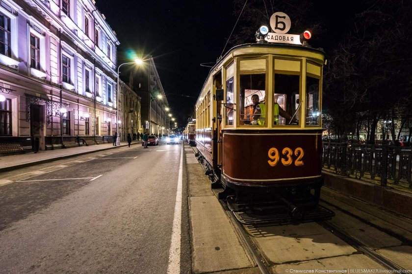 Парад трамваев в Москве