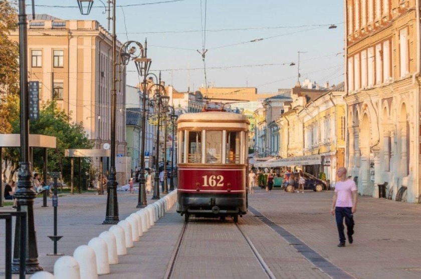 Ретро трамвай Нижний Новгород