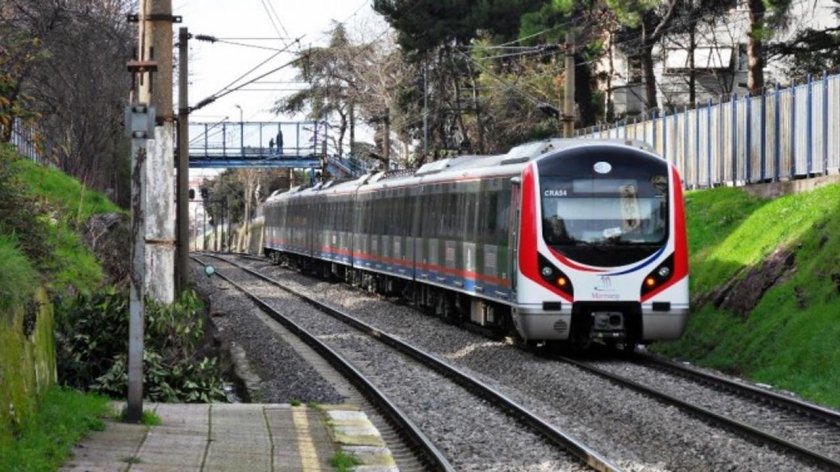 Поезд Мармарай Стамбул