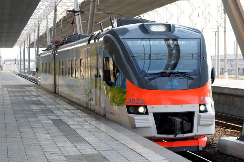 ЮКЖД поезда Армения