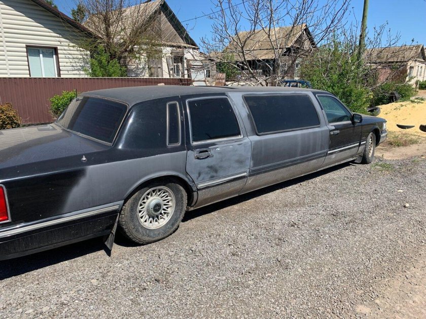 Lincoln town car 1992 лимузин