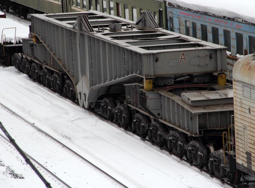 28 Осный вагон Транспортер