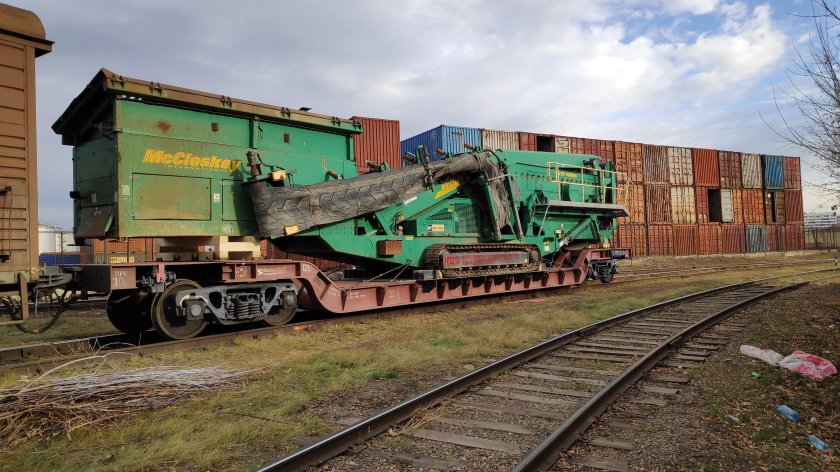 16 Осный Транспортер ЖД