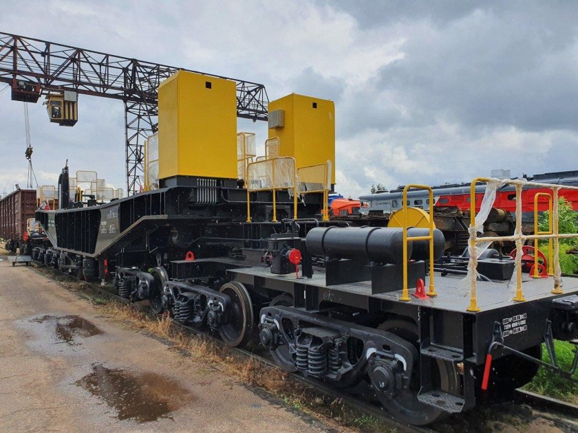 Транспортер ЖД вагон