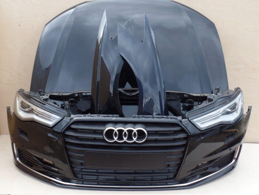 Бампер Ауди а6 с7 Рестайлинг передний