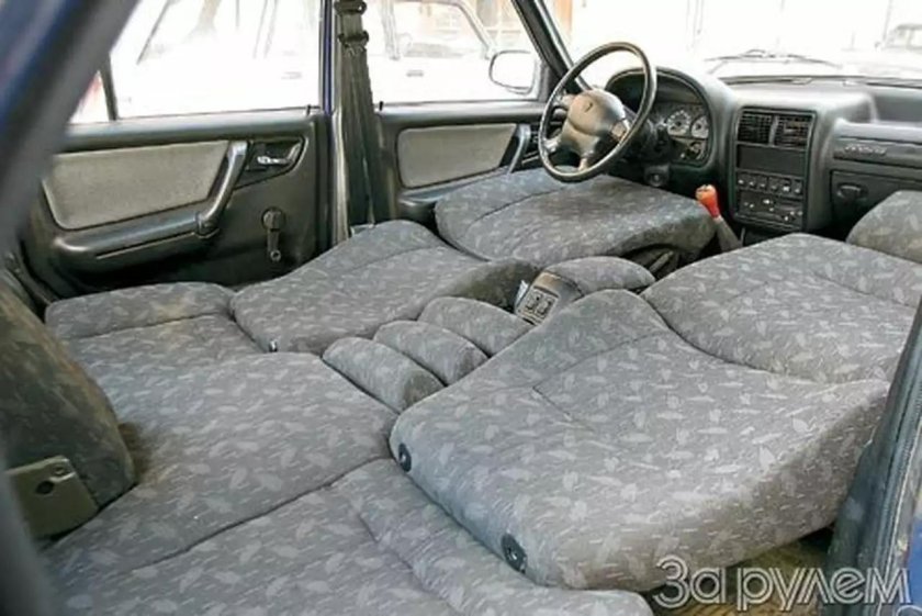 Салон ГАЗ 3110 сиденья