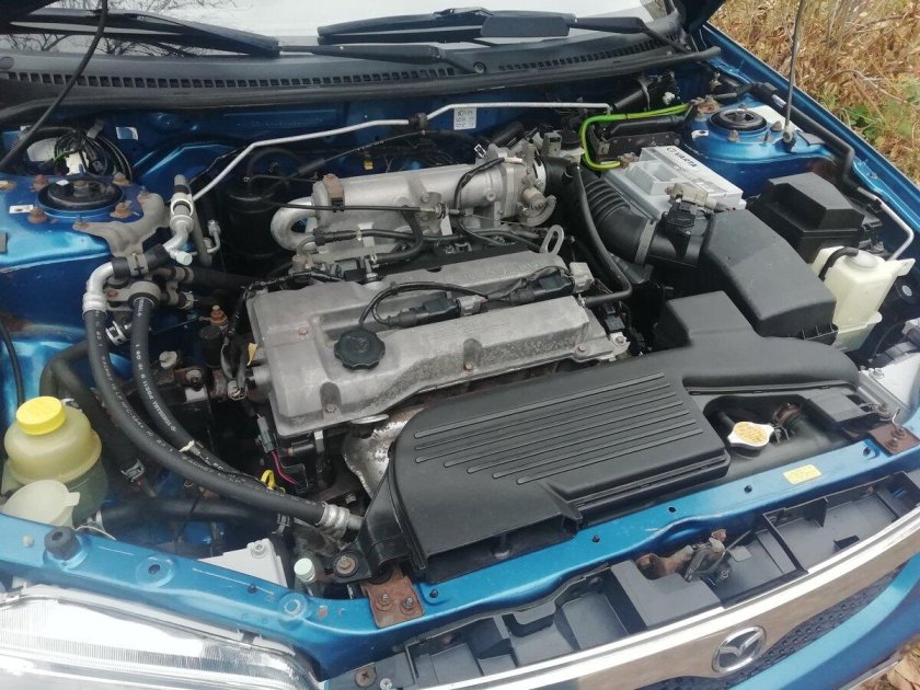 Мазда 323f мотор