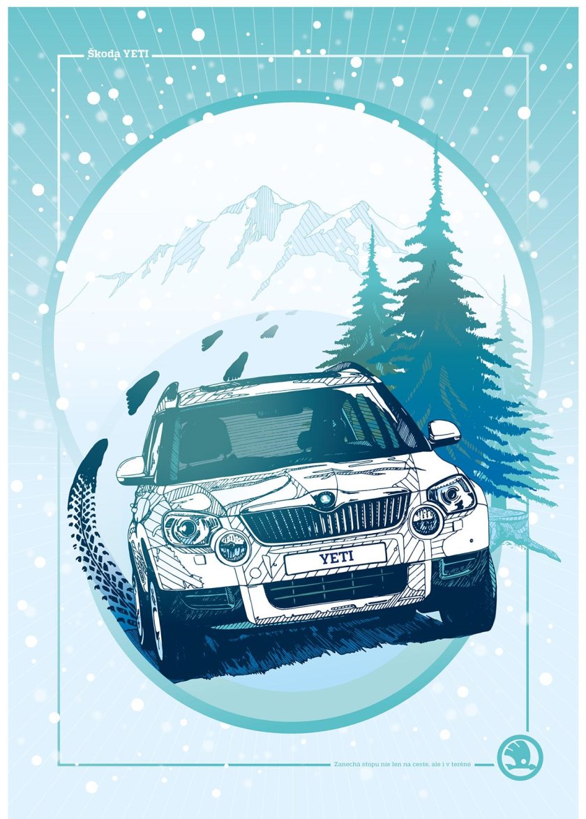 Логотип Skoda Yeti