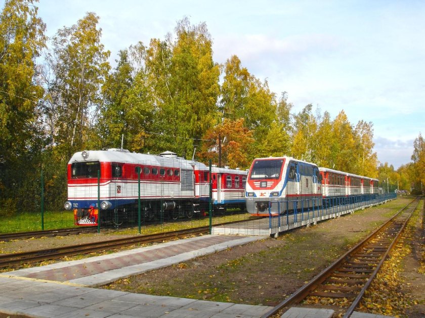 Детская железная дорога в санкт петербурге