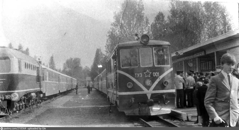 Станция Озерная детская железная дорога