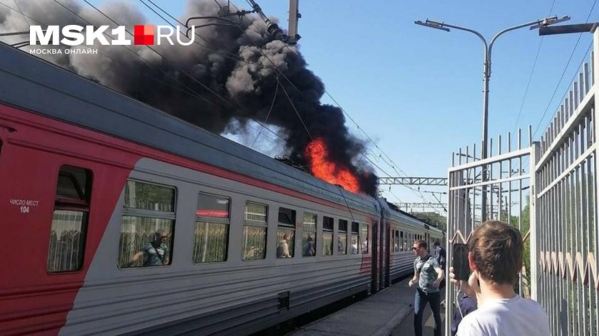 Электричка в москве