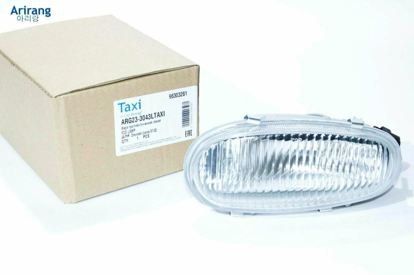 Шевроле Ланос противотуманная фара левая артикул