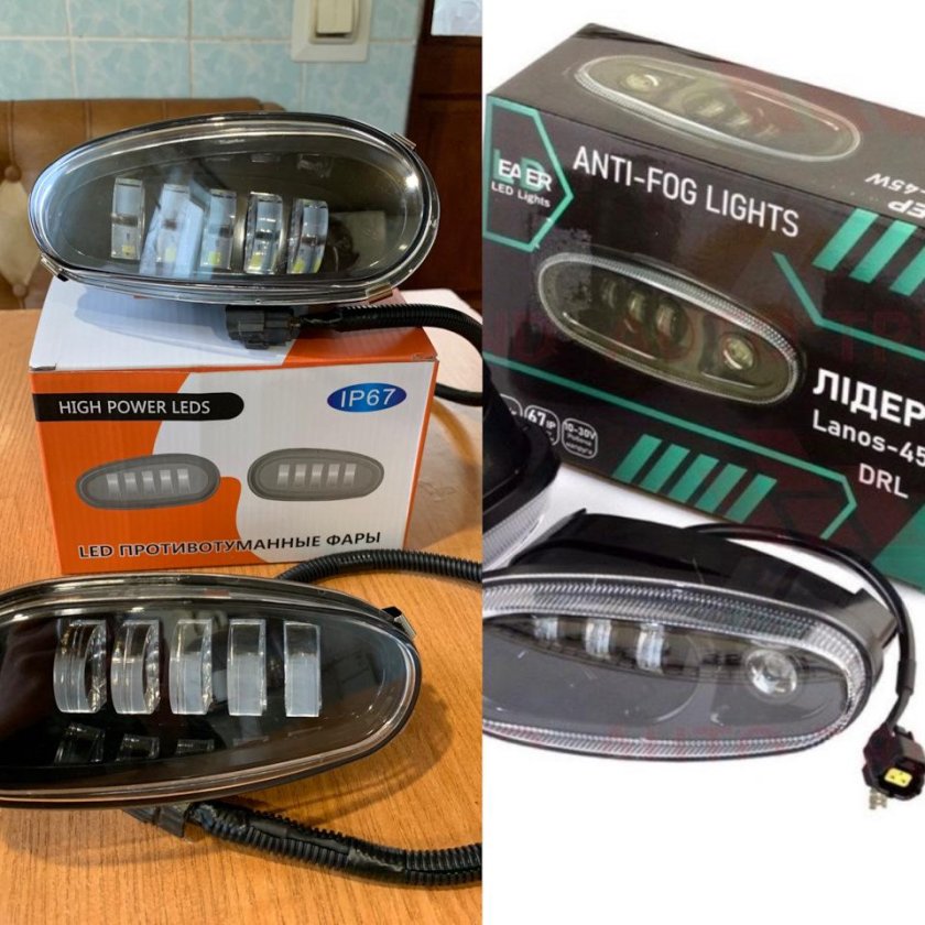 ПТФ Ланос диодные