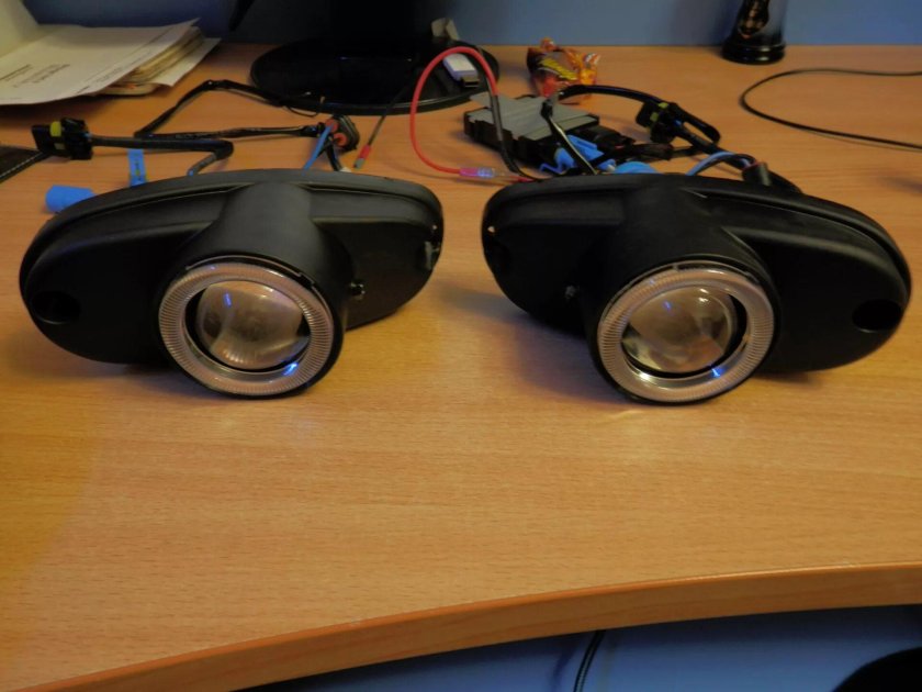 Led ПТФ Шевроле Ланос