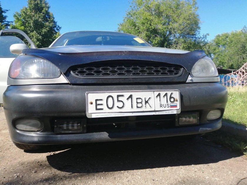 Противотуманные фары на Шевроле Ланос 2007