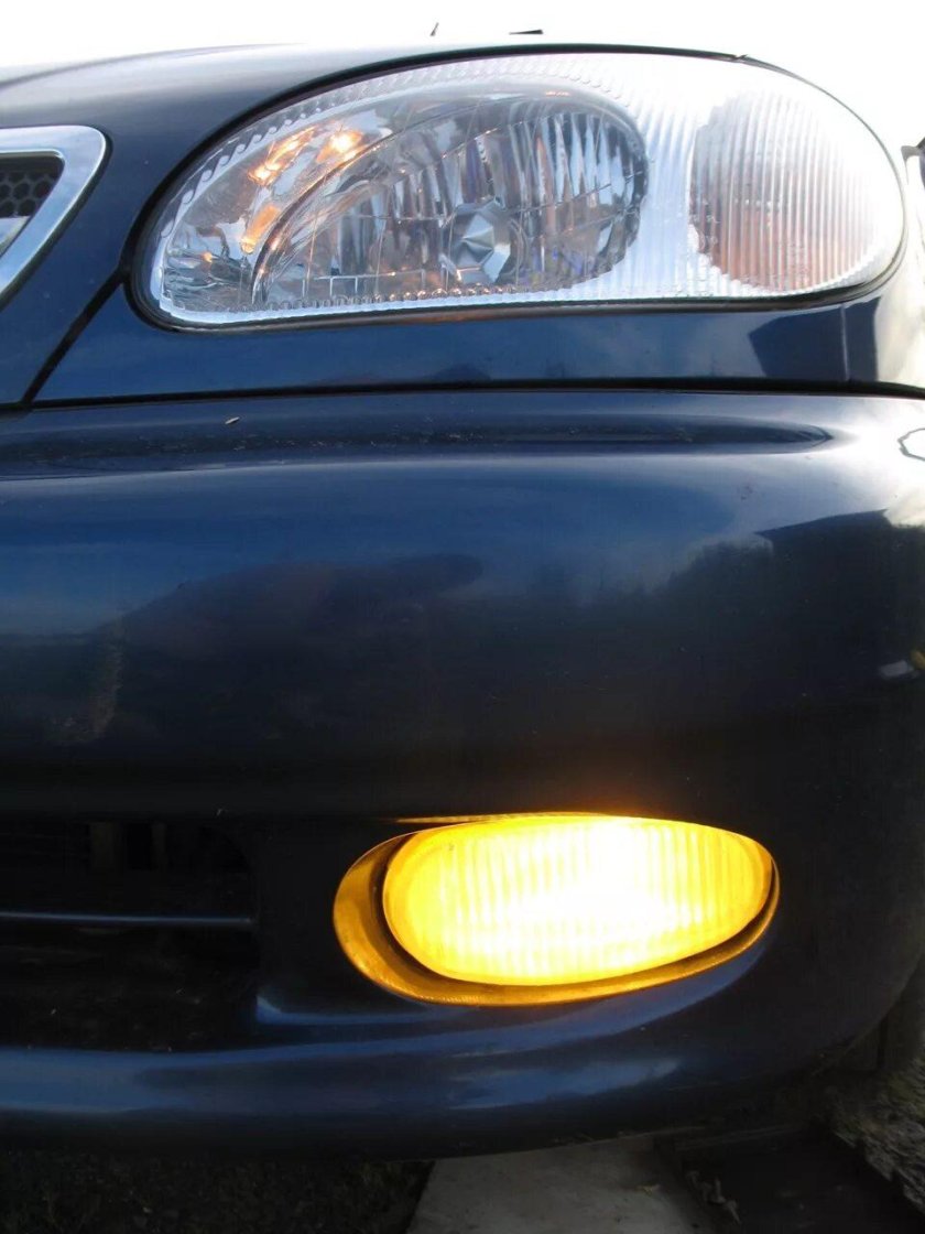 Противотуманные фары на Шевроле Ланос 2007