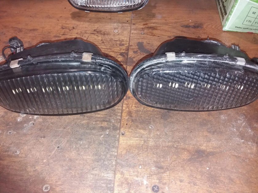 Шевроле Ланос 2008 год противотуманка