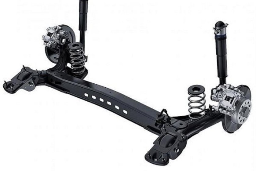 Задняя подвеска торсионная балка что это