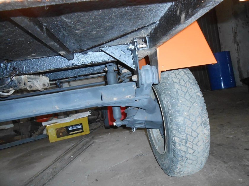 Балка ВАЗ 2109 на прицеп Пчелка