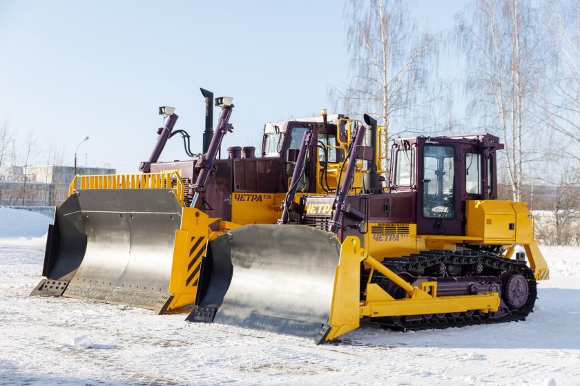 Бульдозер четра т9