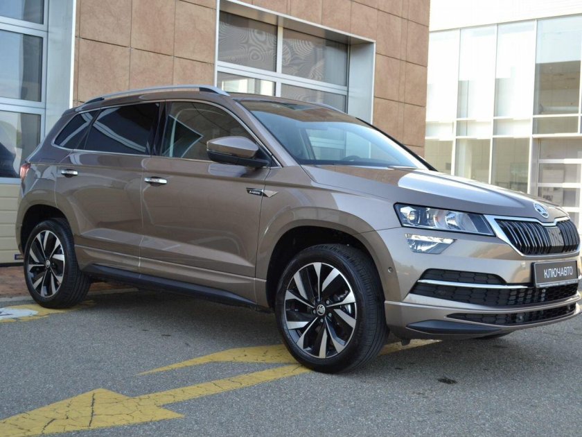 Шкода Кодиак коричневый