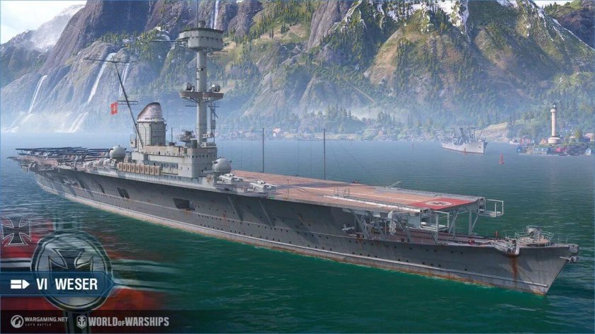 World of Warships авианосцы