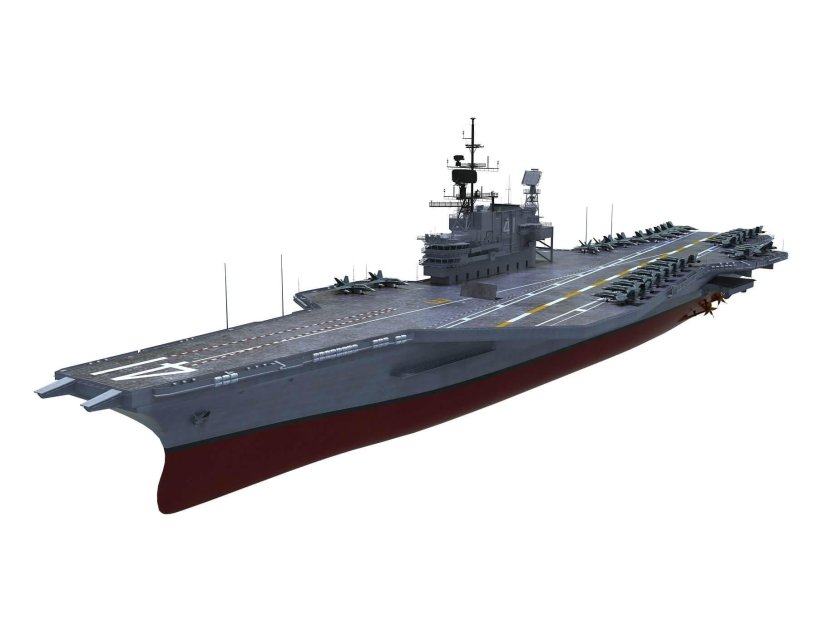 USS Midway CV-41 модель