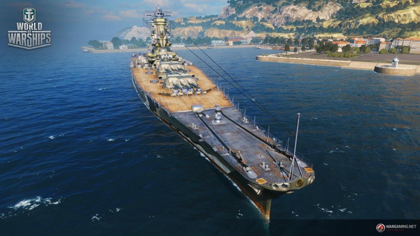 World of Warships в порту
