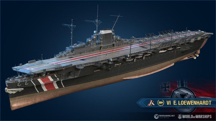 Erich Loewenhardt авианосец