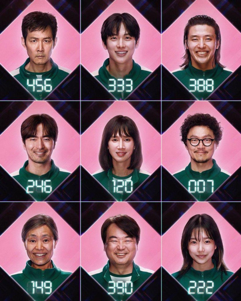 Персонажи игра в кальмара 2 сезон