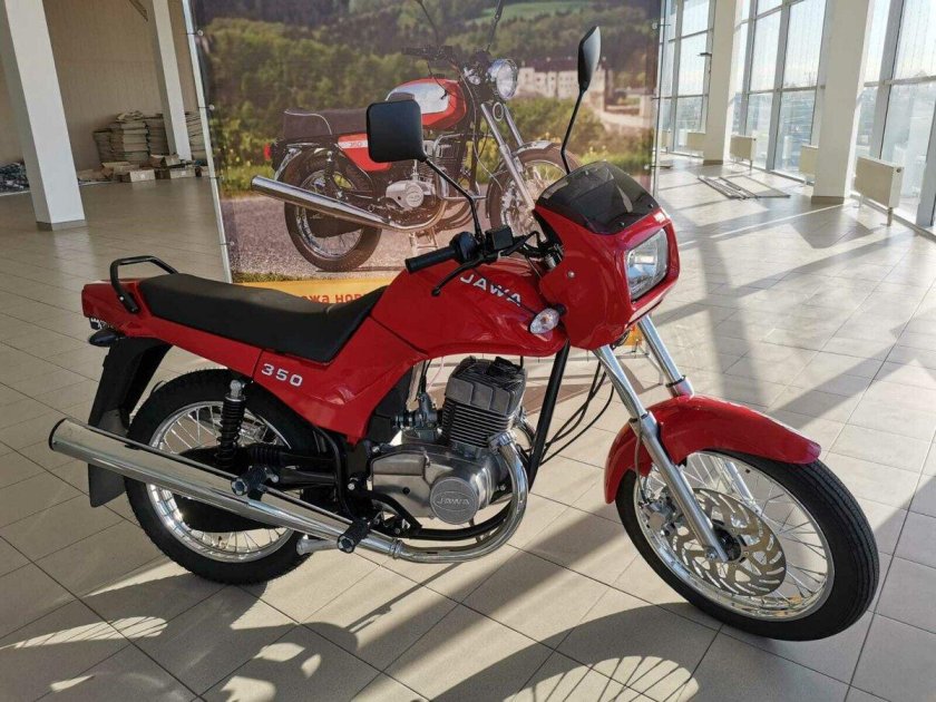 Новый мотоцикл ява