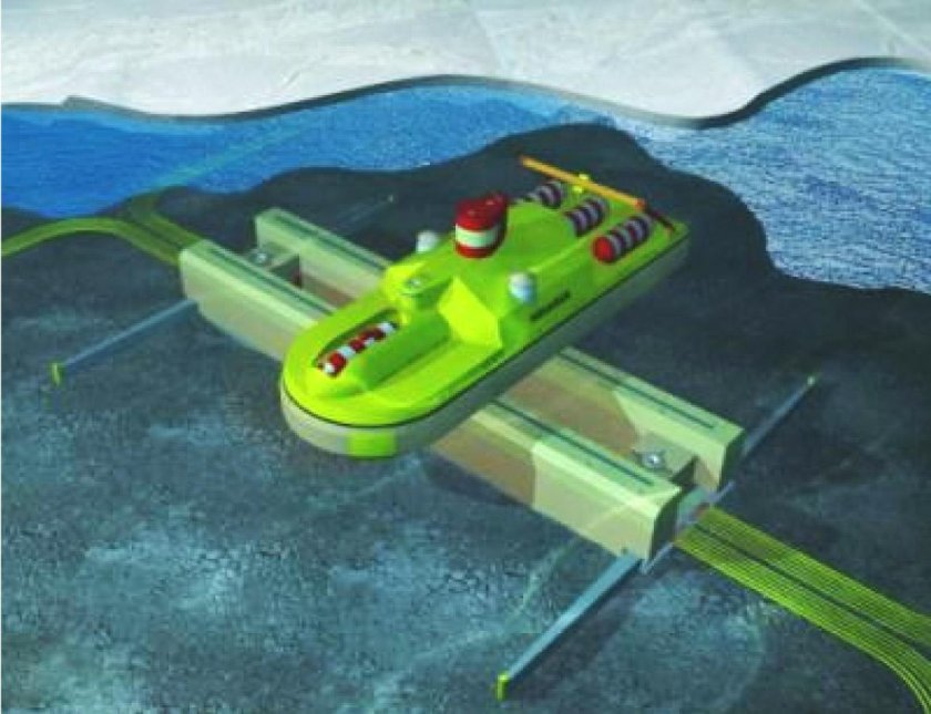 Подводный добычной комплекс